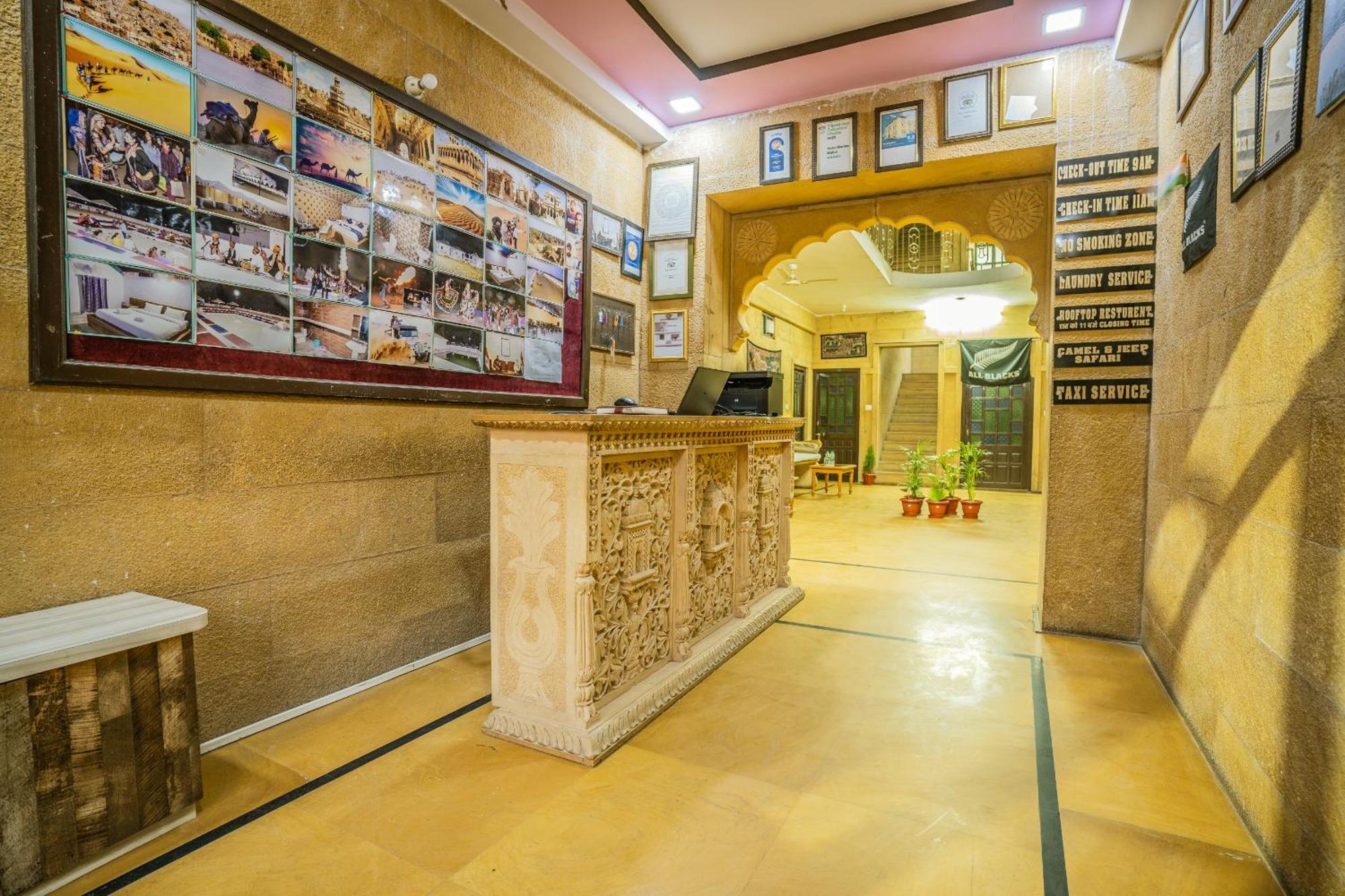 Hotel Marina Mahal With Swimming Pool Jaisalmer Eksteriør bilde